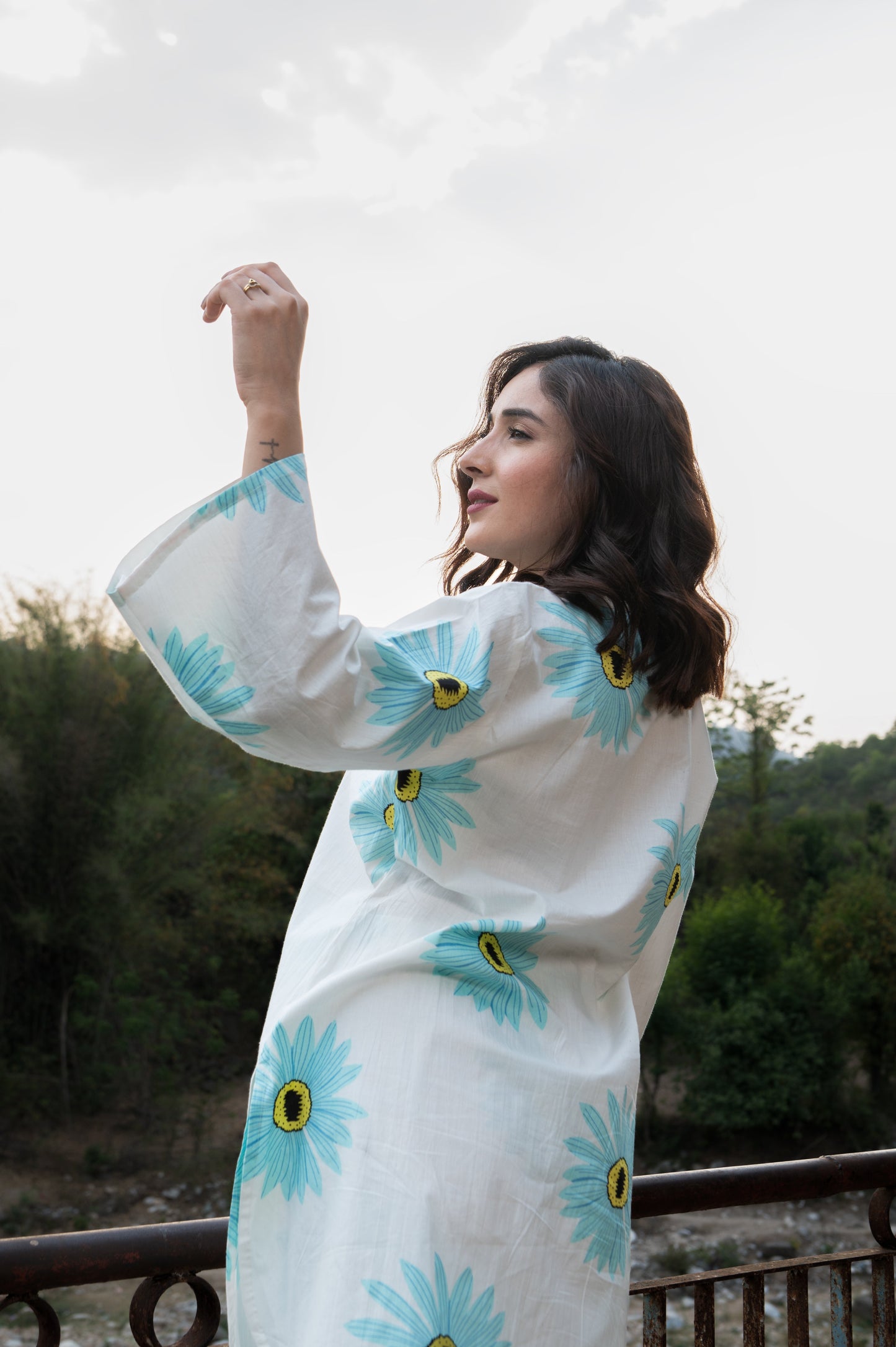 Blue Daisy Co-ord set
