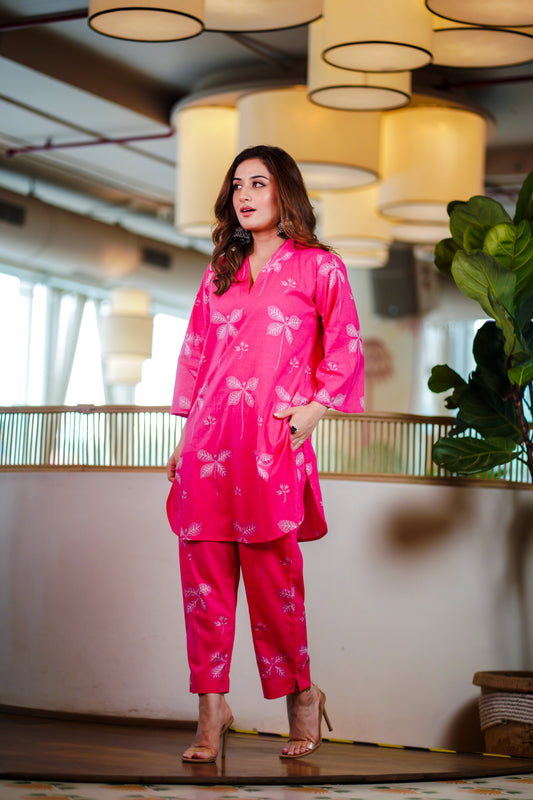 Pink Chestnut Co-ord Set