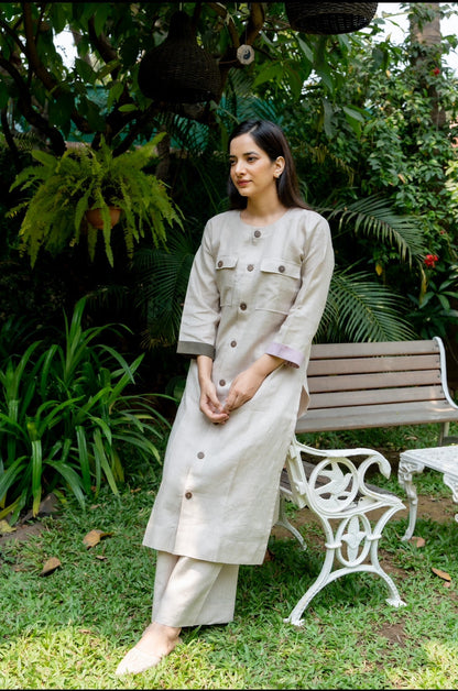 CLAY NATURAL LINEN PAIR