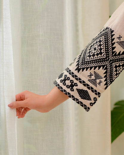 Ivory Boho Woven Cotton Co-ord