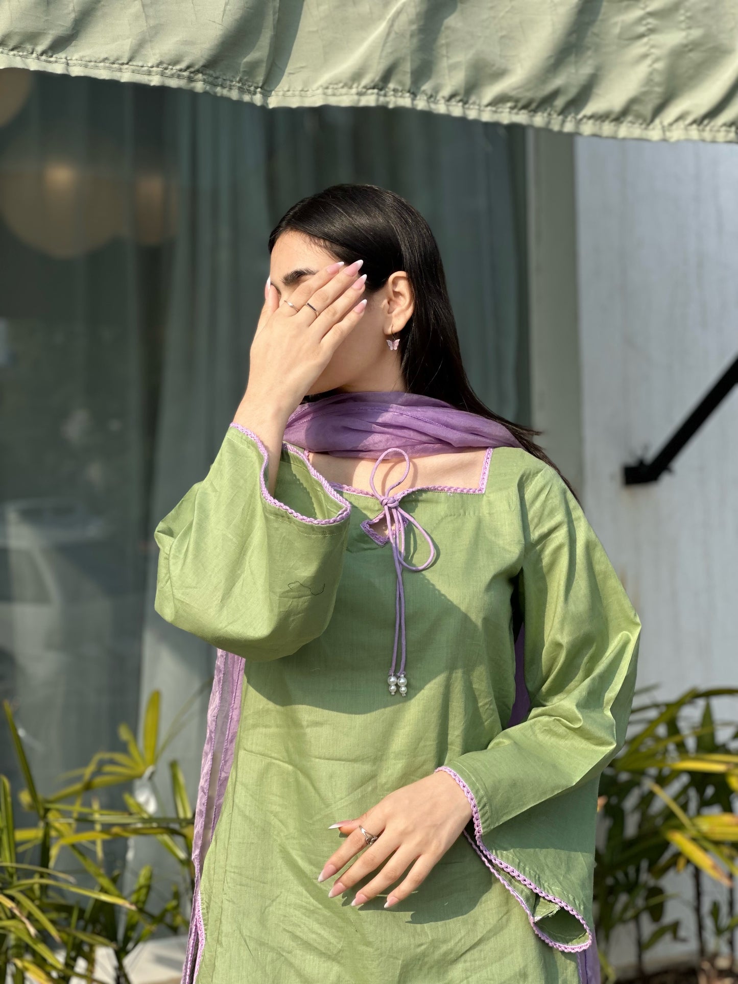 Aafreen Pastel Farshi Coord